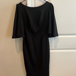 Deadly kiss dress in black